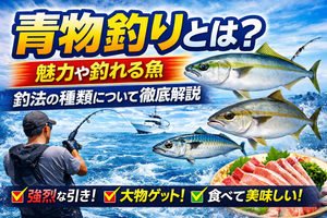 青物釣りとは?魅力や釣れる魚、釣法の種類について徹底解説
