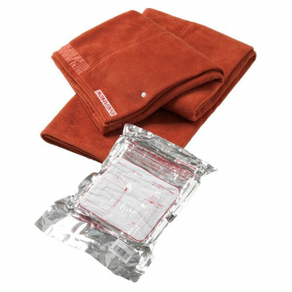 エバニュー 災害備蓄用あったか多機能難燃毛布(真空パック入り)
