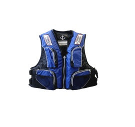 FV-6155 フローティングベスト 笛付 ブルー フリーサイズ ユニセックス