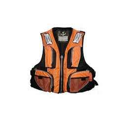 FV-6155 フローティングベスト 笛付 オレンジ フリーサイズ ユニセックス