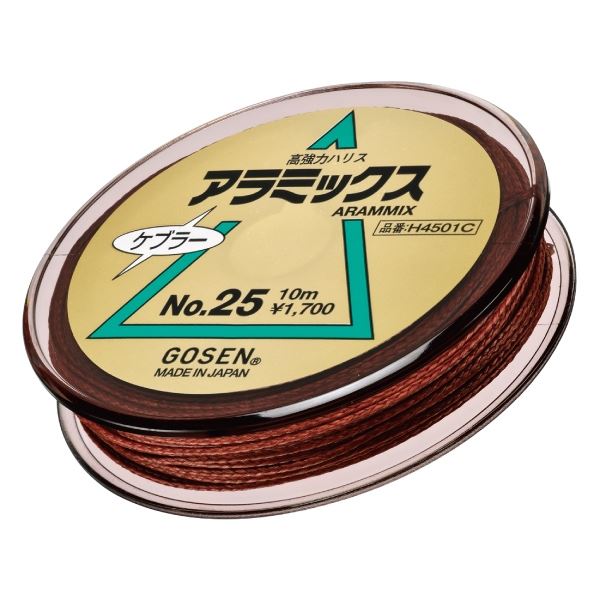アラミックス 茶 6.0号 10m