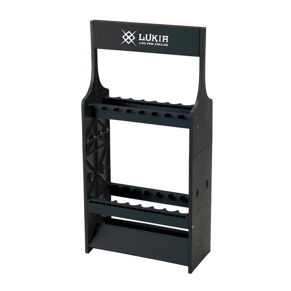 ライトロッドスタンド 8×2 ブラック 440×900mm