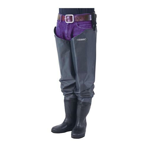 水中型ウエーダー M チャコールグレー