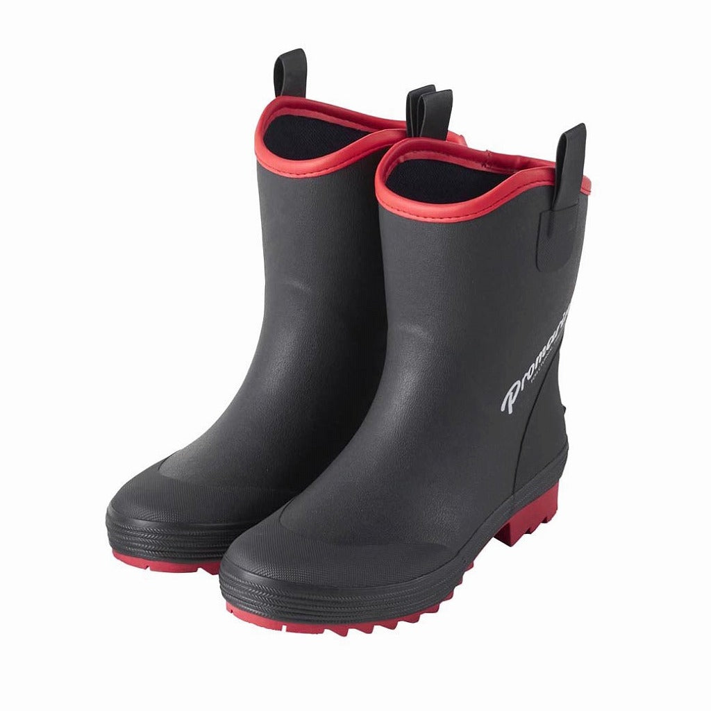 FTC203 ショートラジアルブーツ L ブラック 26~26.5cm