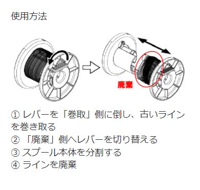 交換用ラインスプール φ100×86mm 120g