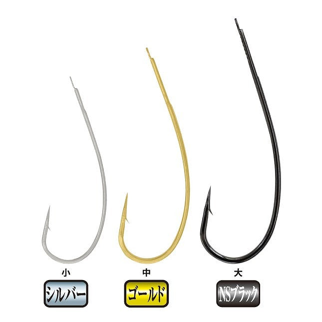 ATH-K テンヤ針 NSブラック 小 6本入