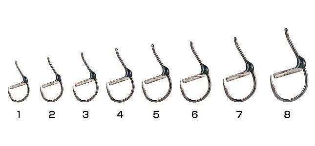 BS-0 活き2エサ針 イキイキエサ針 ブラック 3号 3個入