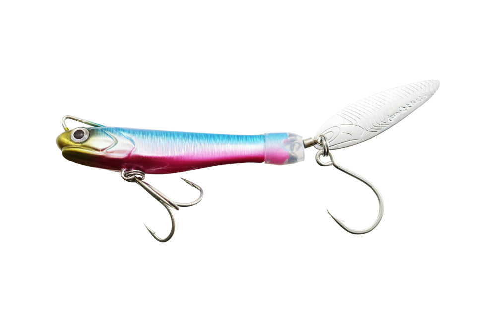 【アウトレット】 海太郎 サカナサカナスピン #008 ブルーピンク 20g