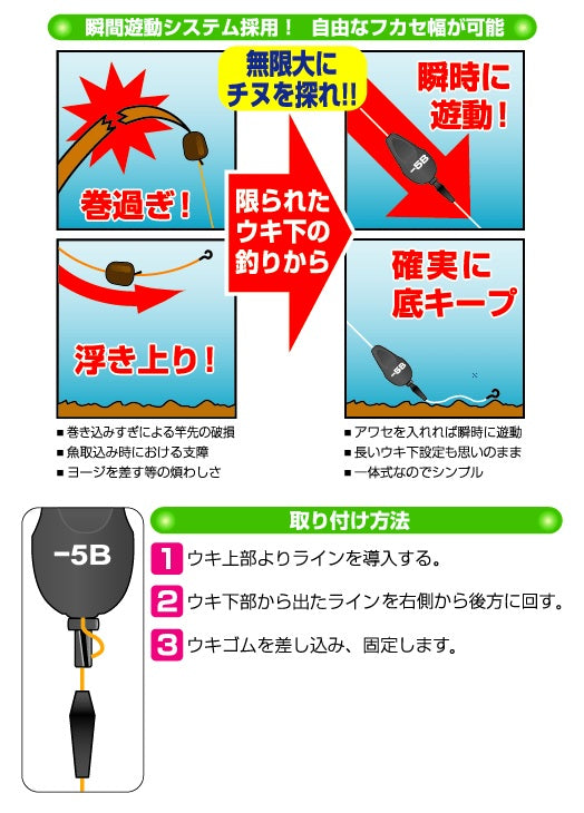 筏シリーズ 筏カセ専用水中 -4B 12×25mm 3.0g
