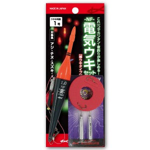 NF電気ウキセット 棒ウキタイプ オレンジ 1