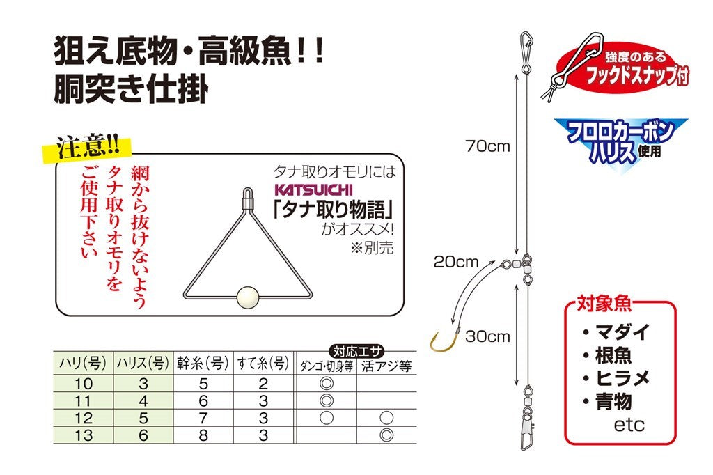 海上つり堀 ボトムアタック 13-6 2組