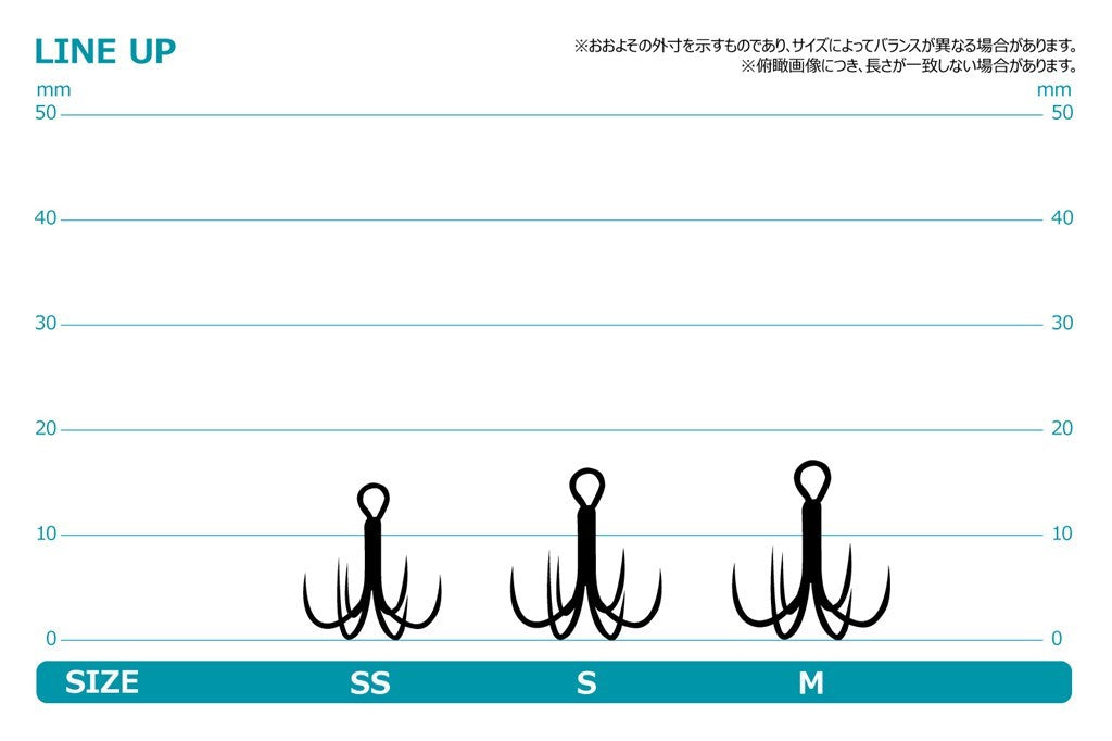 イカつ~る No.8 黒 軽量タイプ M 4本入り