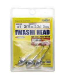 【アウトレット】イワシヘッド 3/8oz(11g) #1/0 3個入