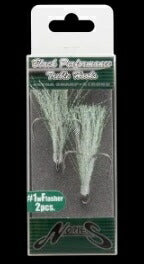 【アウトレット】ブラックパフォーマンス トレブルフック フラッシャー付 #1 2本入