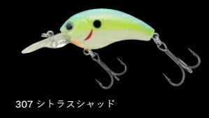 TGワーミングクランクショット フローティング/ラトル 307/シトラスシャッド 43mm 6.2g