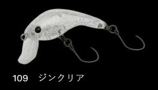 ラッシュベル40 フローティング/ラトル 109/ジンクリア 40mm 3.1g