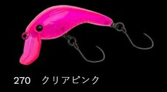 ラッシュベル40 フローティング/ラトル 270/クリアピンク 40mm 3.1g