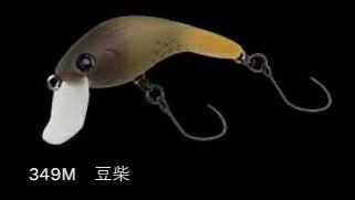 ラッシュベル33 フローティング/ラトル 349M/豆柴 33mm 1.9g