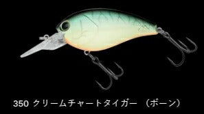 ショットオーバー2 フローティング/低音 350/クリームチャートタイガー(ボーン) 62mm 16.0g