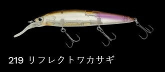 タダマキ132JP サスペンド/サイレント 219/リフレクトワカサギ 132mm 22.4g
