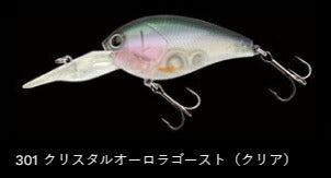 ショットオーバー3 フローティング/低音 301/クリスタルオーロラゴースト(クリア) 62mm 16.5g