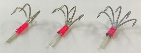 タコエギ替針 カエシ付き 4本針 2ヶ入り