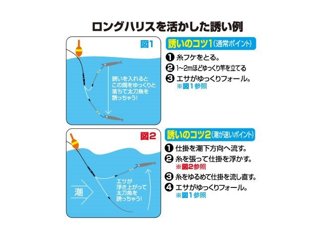 Z3568 誘っちゃう太刀魚 キビナゴ中