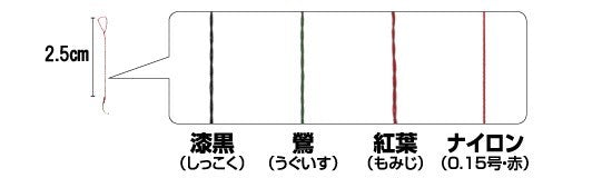 26614 魅玄(ミクロ)タナゴチチワ付 紅葉(もみじ)-2.5号