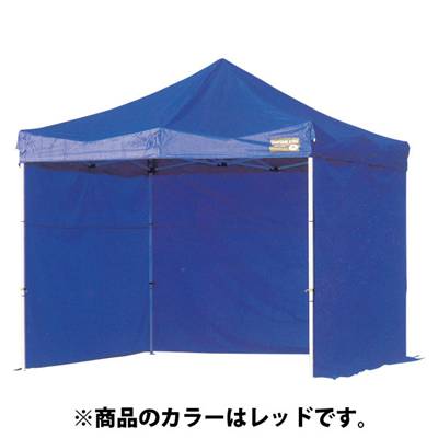 グランドタープ用サイドパネル レッド 3m