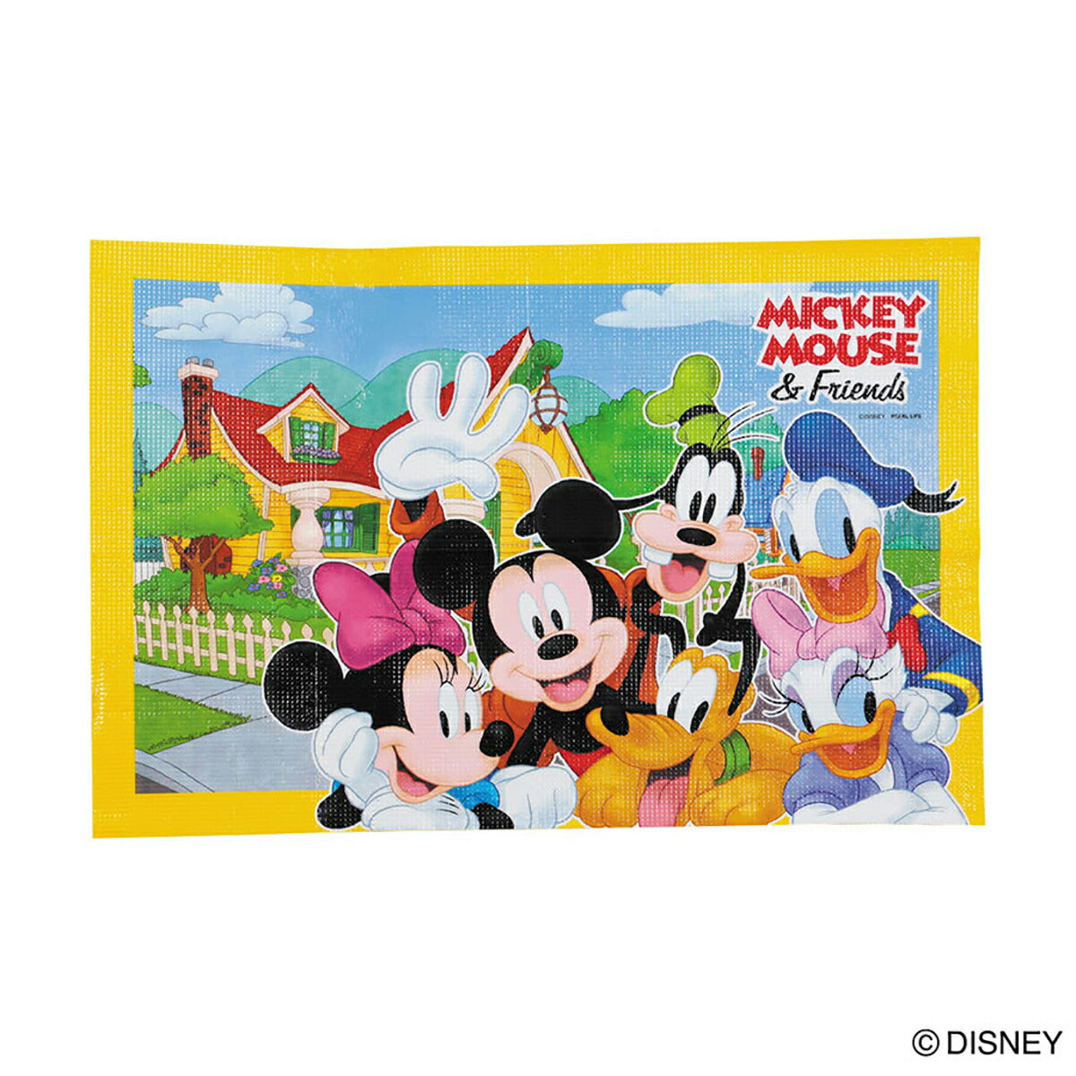 ソフトクッションレジャーシート ディズニー ミッキー&フレンズ/スマイル 90×60cm