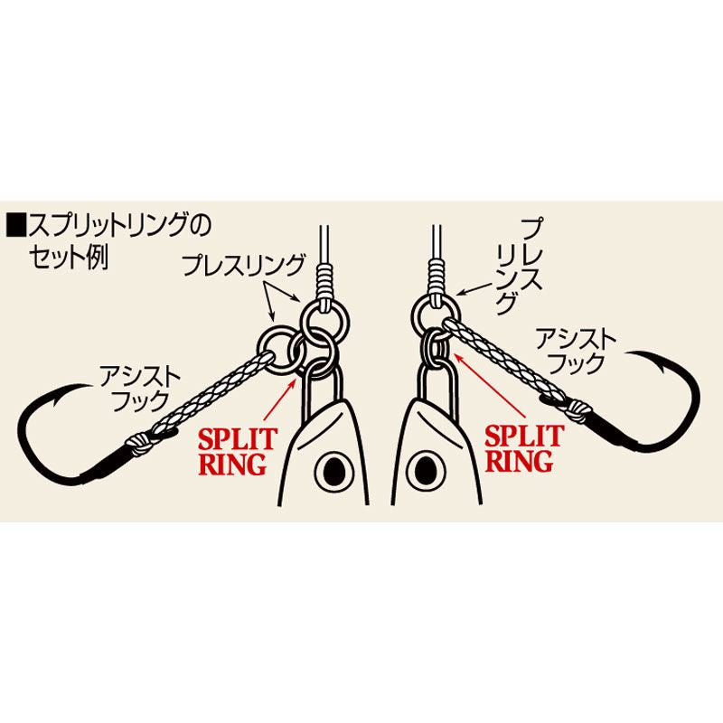 スプリットリング 6 12個入