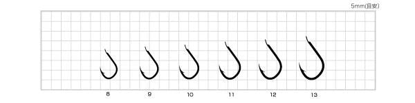 伊勢尼 ケイムラ(KEIMURA) 10号 12本入