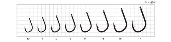 【アウトレット】カン付海上釣掘 ケイムラ(KEIMURA) 14号 8本入