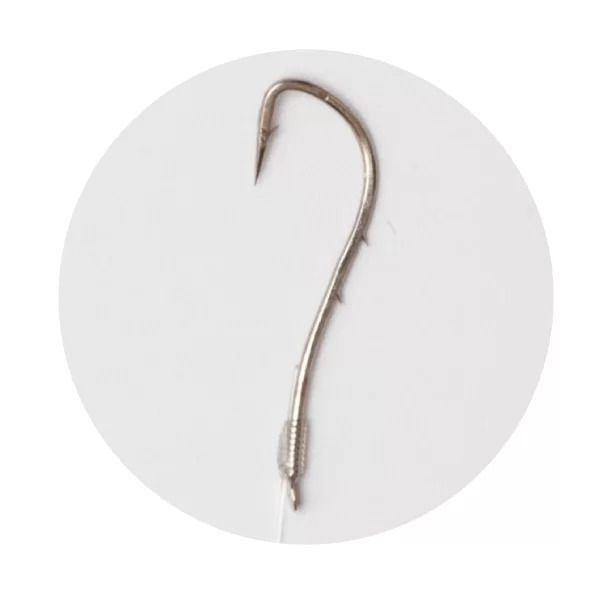 【アウトレット】ケン付流線 糸付 白 6号 ハリス1