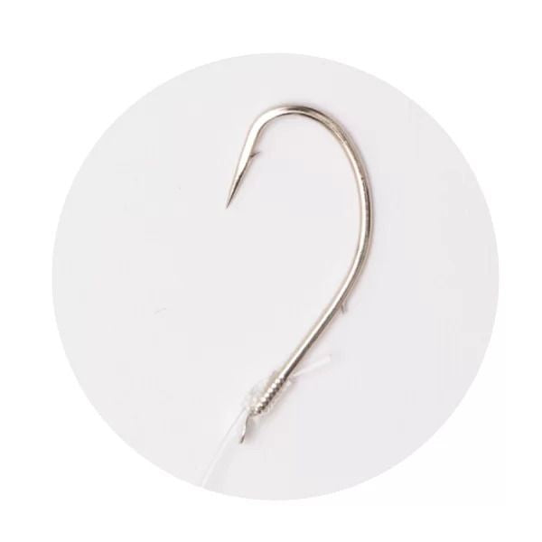 【アウトレット】ケン付丸セイゴ 糸付 白 15号 ハリス5