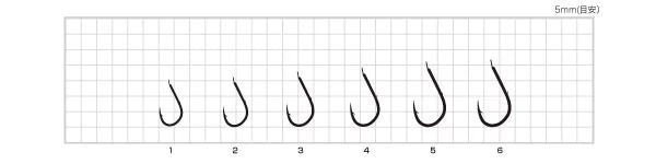 【アウトレット】オキアミチヌ ケイムラ(KEIMURA) 5号 11本入