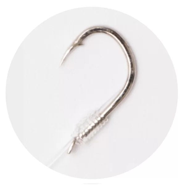 【アウトレット】グレ糸付 白 5号 ハリス4