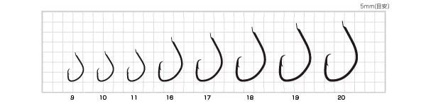 ムツ 赤ケイムラ 10号 13本入