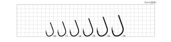 【アウトレット】カン付真鯛 TCフッ素コート 14号 7本入