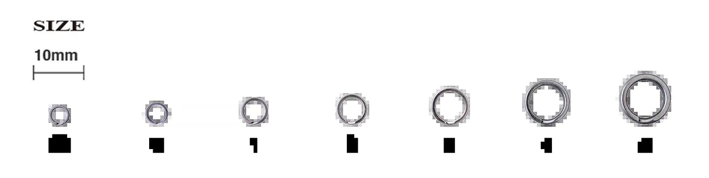 【アウトレット】R-スプリットリング 3 20個入