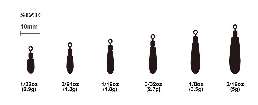 DSリングドデルタTG 1/32oz(0.9g) 6個入