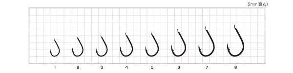 【アウトレット】極チヌ ケイムラフッ素 8号 10本入