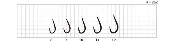 【アウトレット】アイアンイサキ ケイムラ 12号 12本入