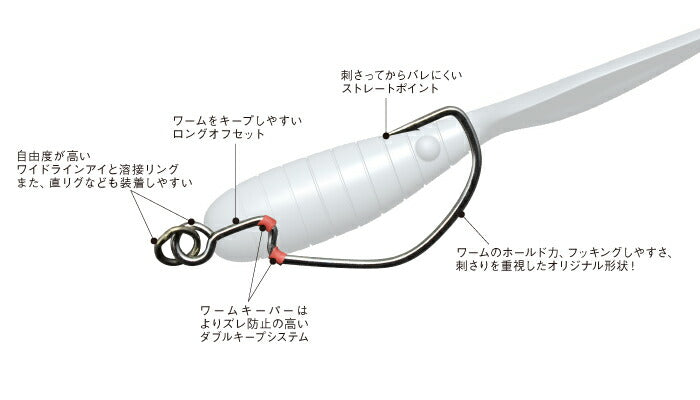 フックG2 HOOK G2 #1 4ヶ入