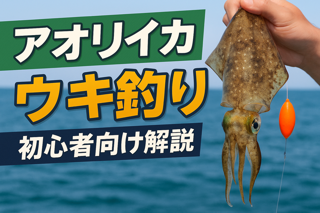 【アオリイカのウキ釣り入門】釣れる時間帯・場所・仕掛けをわかりやすく紹介
