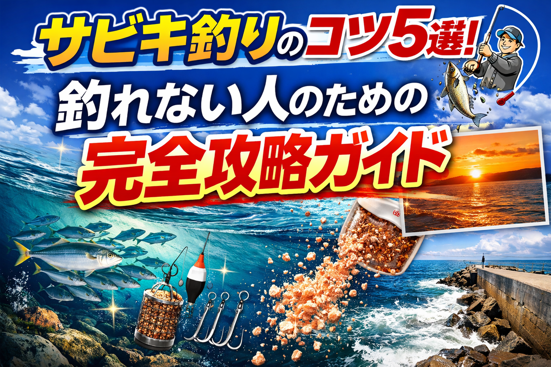 サビキ釣りのコツ5選！釣れない人のための完全攻略ガイド