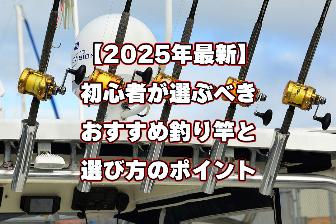 【2025年最新】初心者が選ぶべきおすすめ釣り竿と選び方のポイント