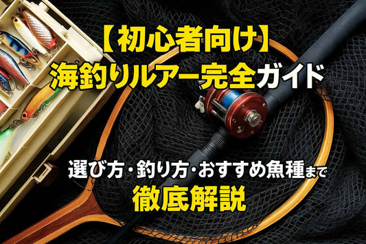 【初心者向け】海釣りルアー完全ガイド｜選び方・釣り方・おすすめ魚種まで徹底解説