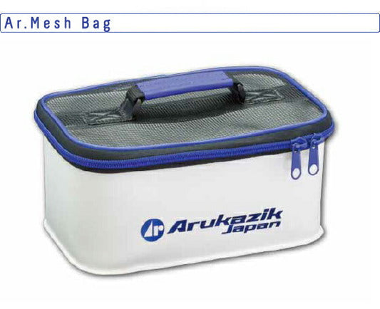 Ar.メッシュバッグ ホワイト 250×160×120mm