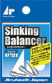 シンキングバランサー クロム 1.5g 3個入り
